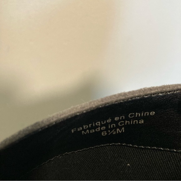 Avec Les Filles Nikita Gray Suede Glitter Star Moon Celestial Mid Calf Boots - Picture 11 of 13